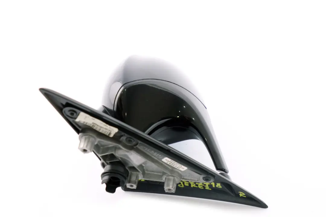 BMW 3 Series E92 M3 High Gloss Right Mirror Wing O/S Heated Memory Jerez Black - SKU rhd-8053718-JEREZ - Part number 8053718