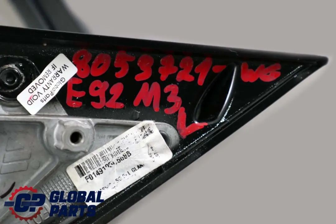 Fold High Gloss Left Mirror Wing N/S White Gold to BMW 3 Series E92 E93 M3 Power with Part number 8053721 BMW 3 Series E92 E93 M3 Power Fold High Gloss Left Mirror Wing N/S White Gold - SKU rhd-8053721-WG - Part number 8053721