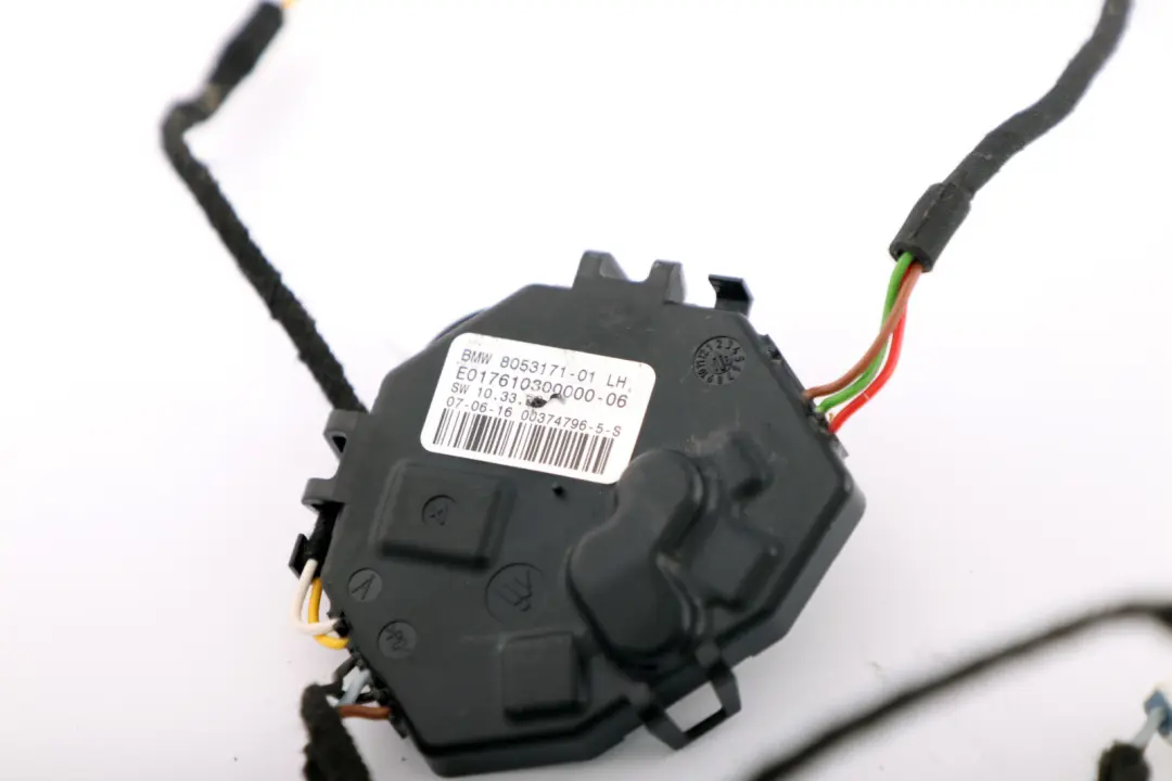 BMW 3 Series F30 F31 LCI Wiring Electric Exterior Mirror Left N/S Heated - SKU rhd-8059419-1 - Part number 8053171