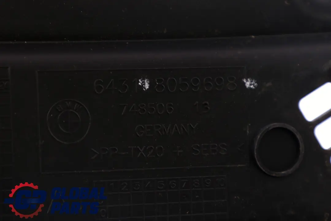 Bay Trim Cover Panel 6431 to BMW 3 Series F80 M3 F82 M4 Engine with Part number 8059698 BMW 3 Series F80 M3 F82 M4 Engine Bay Trim Cover Panel 6431 - SKU rhd-8059698 - Part number 8059698