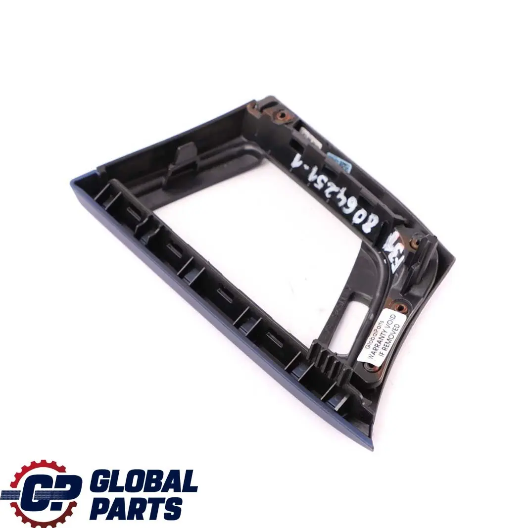 Interior Trim Dashboard Cover Panel Hexagon Alu Blue Matt to BMW 3 Series F30 with Part number 8064251 BMW 3 Series F30 Interior Trim Dashboard Cover Panel Hexagon Alu Blue Matt - SKU rhd-8064251-1 - Part number 8064251