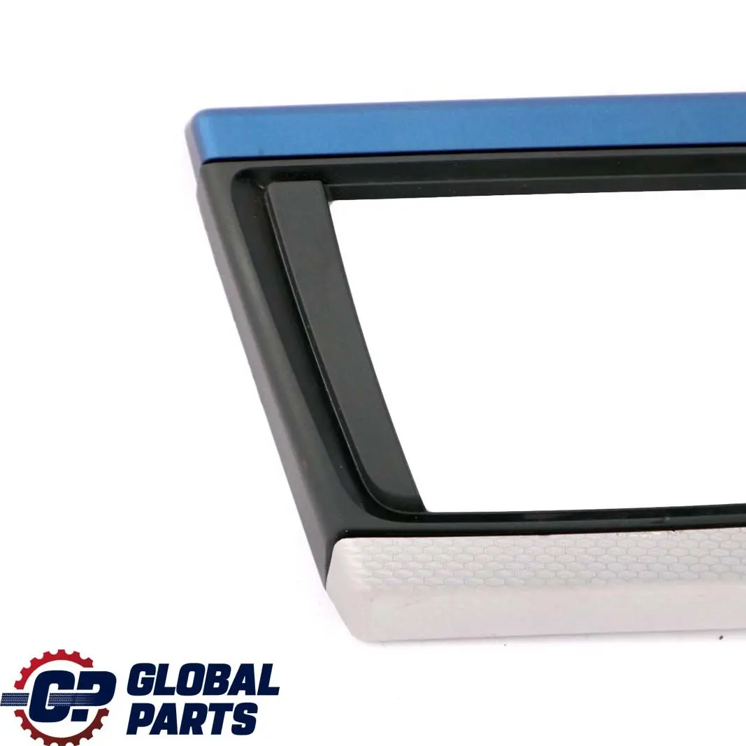 BMW 3 Series F30 Interior Trim Dashboard Cover Panel Hexagon Alu Blue Matt - SKU rhd-8064251-1 - Part number 8064251