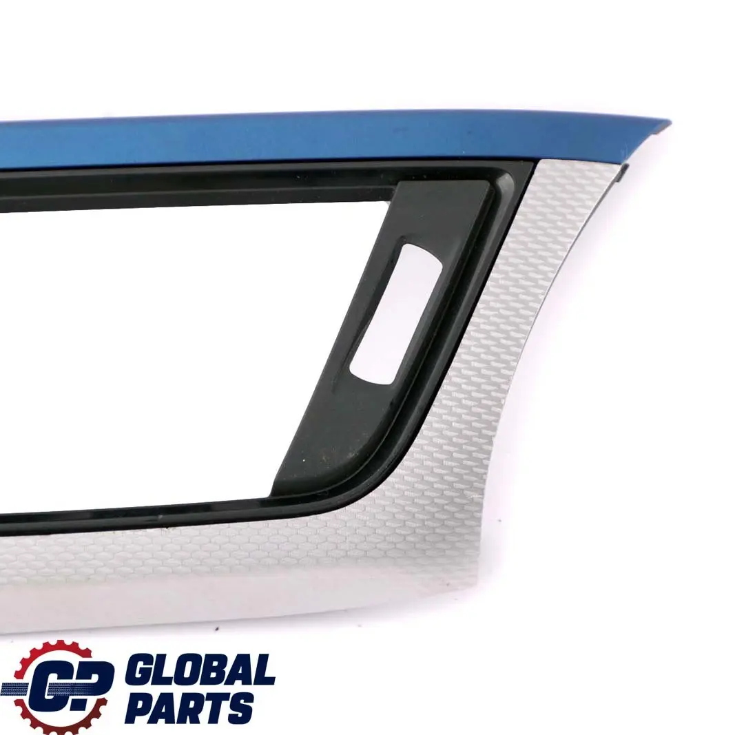 Interior Trim Dashboard Cover Panel Hexagon Alu Blue Matt to BMW 3 Series F30 with Part number 8064251 BMW 3 Series F30 Interior Trim Dashboard Cover Panel Hexagon Alu Blue Matt - SKU rhd-8064251-1 - Part number 8064251