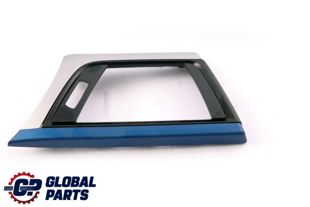 BMW 3 Series F30 Set Interior Trim Strip Dashboard Cover Hexagon Alu Blue Matt - SKU rhd-8064251 - Part number 8064251