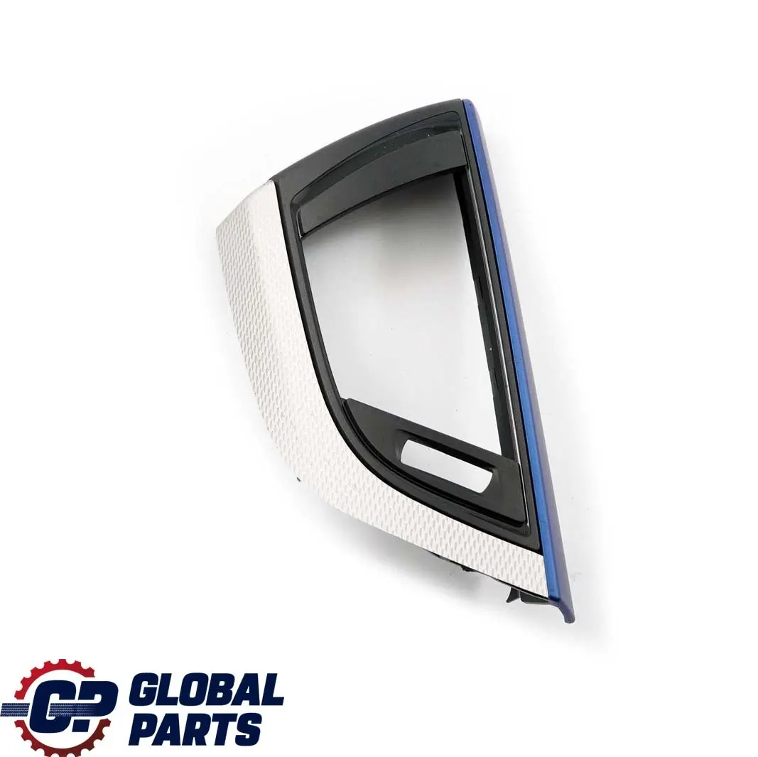 BMW 1 2 F20 F21 F22 Trim Panel Dashboard Cover Driver Alu Hexagonal Blue Matt - SKU rhd-8064261 - Part number 8064261