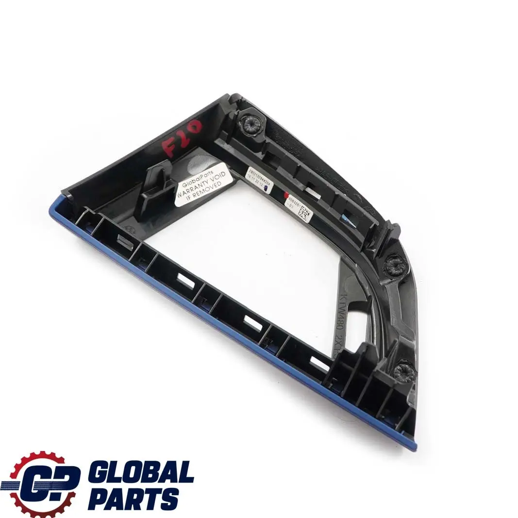 Trim Panel Dashboard Cover Driver Alu Hexagonal Blue Matt to BMW 1 2 F20 F21 F22 with Part number 8064261 BMW 1 2 F20 F21 F22 Trim Panel Dashboard Cover Driver Alu Hexagonal Blue Matt - SKU rhd-8064261 - Part number 8064261