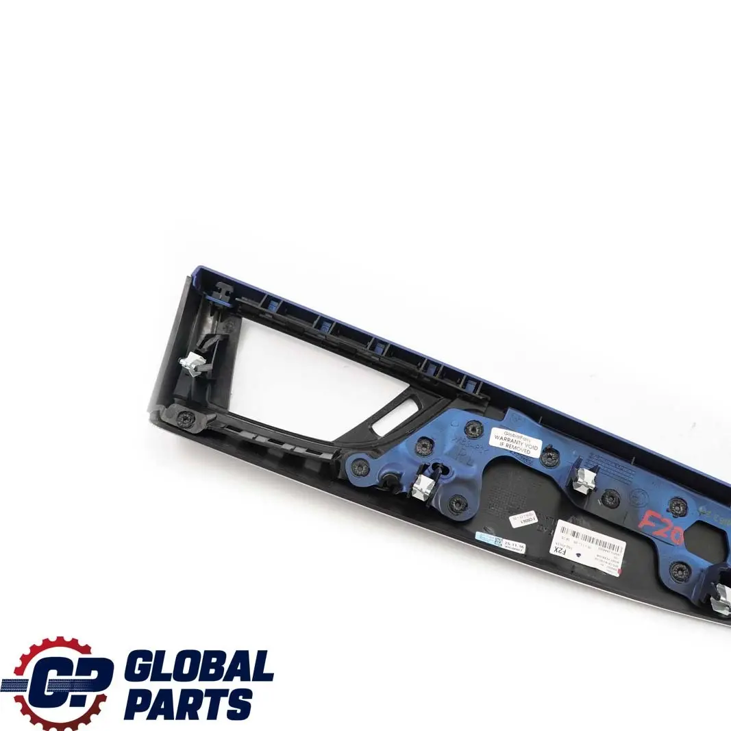 Trim Panel Dashboard Cover Passenger Hexagonal Blue Matt to BMW 1 2 F20 F21 F22 with Part number 8064262 BMW 1 2 F20 F21 F22 Trim Panel Dashboard Cover Passenger Hexagonal Blue Matt - SKU rhd-8064262 - Part number 8064262