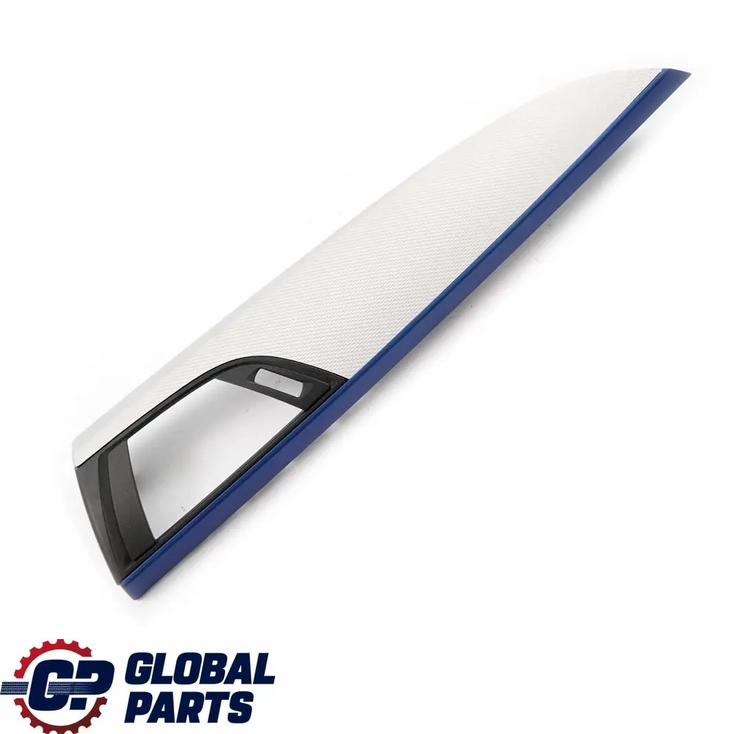 Trim Panel Dashboard Cover Passenger Hexagonal Blue Matt to BMW 1 2 F20 F21 F22 with Part number 8064262 BMW 1 2 F20 F21 F22 Trim Panel Dashboard Cover Passenger Hexagonal Blue Matt - SKU rhd-8064262 - Part number 8064262