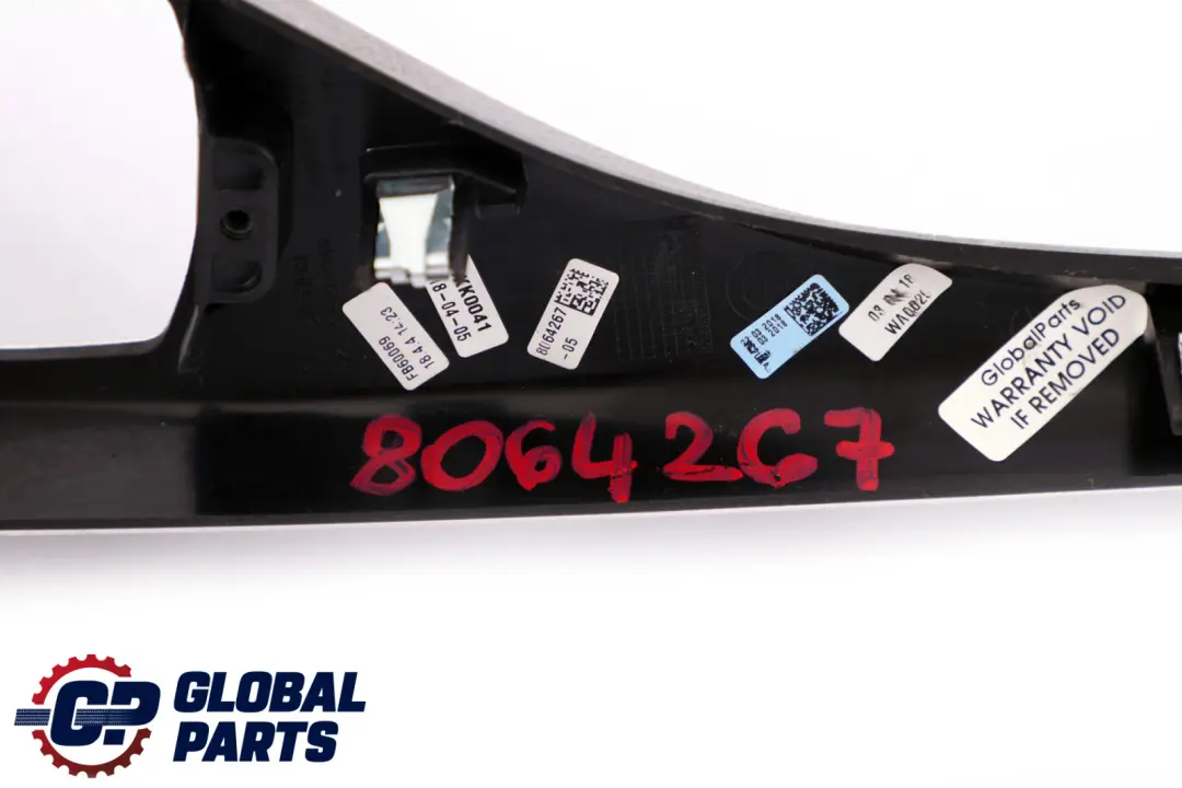 Interior Decor Trim Centre Console Cover Aluminium Hexagon to BMW 1 Series F20 F21 with Part number 8064267 BMW 1 Series F20 F21 Interior Decor Trim Centre Console Cover Aluminium Hexagon - SKU rhd-8064267 - Part number 8064267