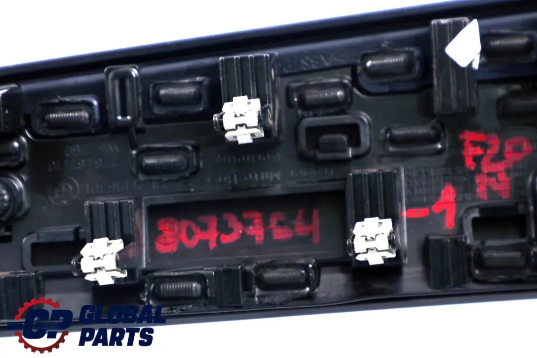 BMW 1 Series F20 F21 LCI Trim Panel Dashboard Cover Aluminium Hexagon Blue Matt - SKU rhd-8073764-1 - Part number 8073764