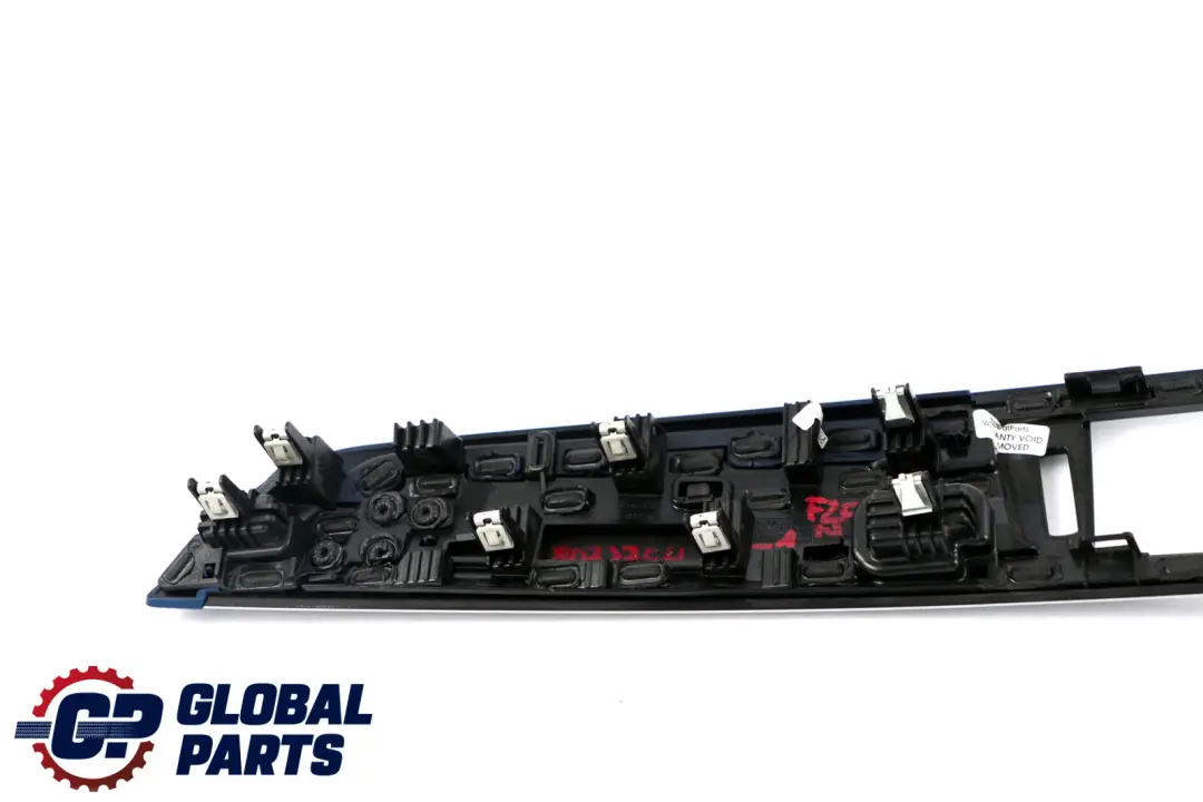 Trim Panel Dashboard Cover Aluminium Hexagon Blue Matt to BMW 1 Series F20 F21 LCI with Part number 8073764 BMW 1 Series F20 F21 LCI Trim Panel Dashboard Cover Aluminium Hexagon Blue Matt - SKU rhd-8073764-1 - Part number 8073764