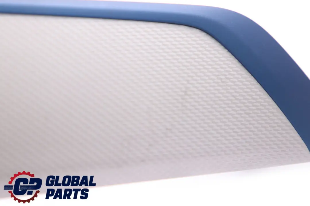 BMW 1 Series F20 F21 LCI Trim Panel Dashboard Cover Aluminium Hexagon Blue Matt - SKU rhd-8073764-1 - Part number 8073764