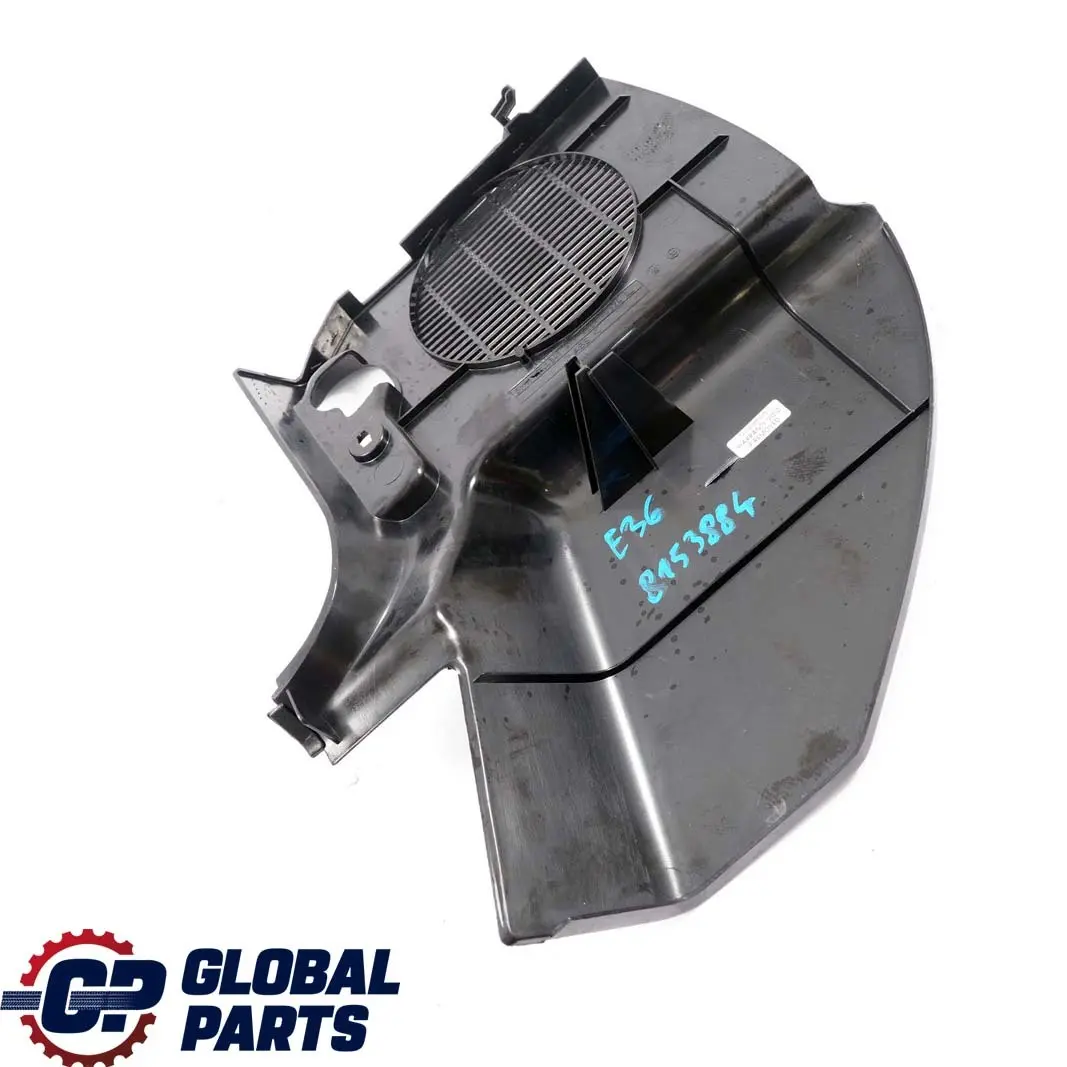 Front Right O/S Leg Room Footwell Speaker Trim Panel to BMW E36 Saloon Touring with Part number 8153884 BMW E36 Saloon Touring Front Right O/S Leg Room Footwell Speaker Trim Panel - SKU rhd-8153884 - Part number 8153884