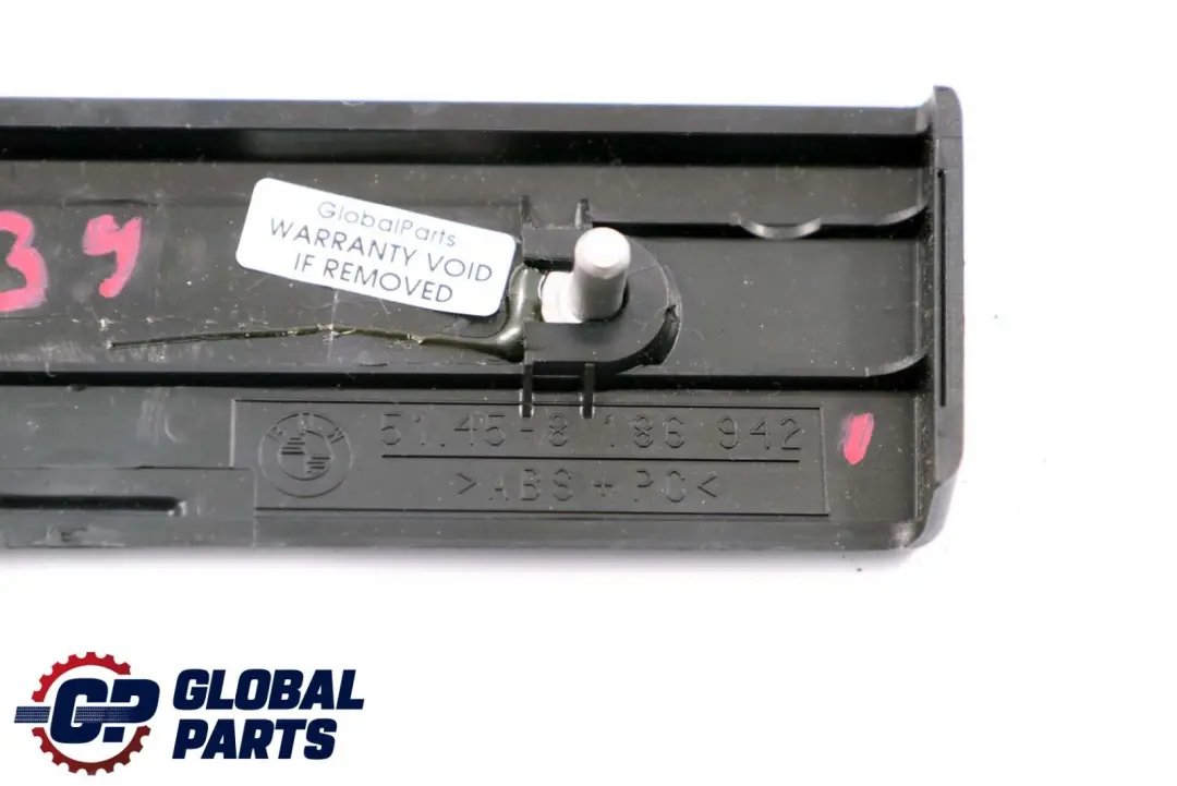 BMW 5 Series E39 Decor Strip Trim Dashboard Cover Right O/S Finisher - SKU rhd-8186942 - Part number 8186942