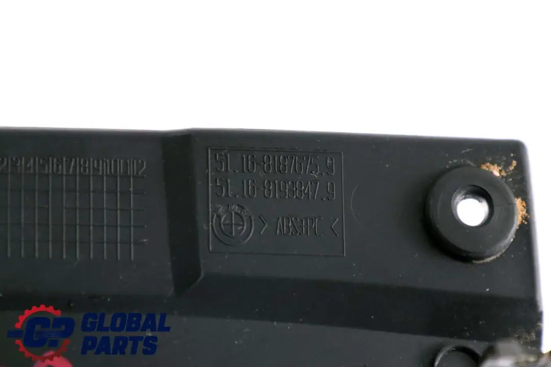 Centre Console Handbrake Surround Trim Panel Black to BMW 5 Series E39 with Part number 8187675 BMW 5 Series E39 Centre Console Handbrake Surround Trim Panel Black - SKU rhd-8196906 - Part number 8187675