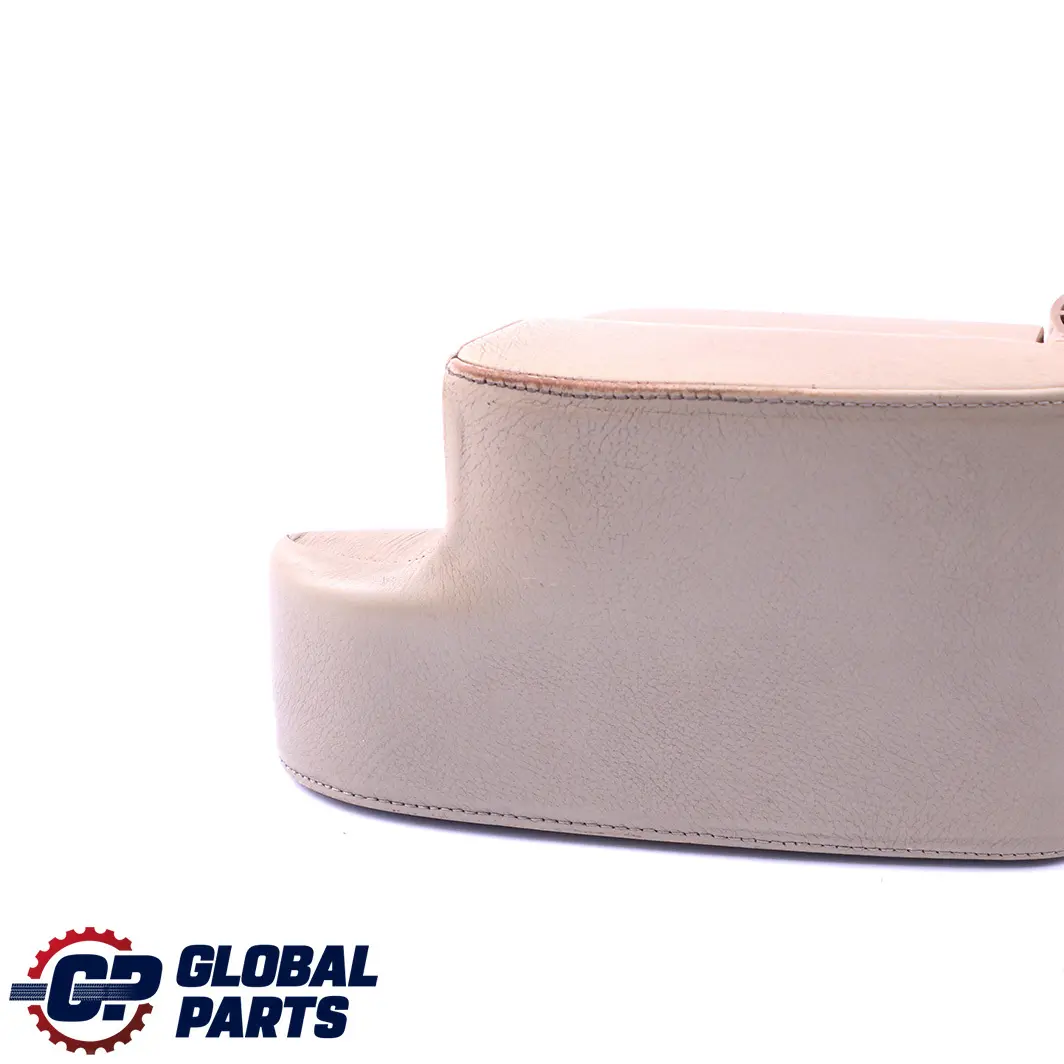 Beige Centre Console Leather Armrest to BMW 3 Series E46 with Part number 8198632 BMW 3 Series E46 Beige Centre Console Leather Armrest - SKU rhd-8198632 - Part number 8198632