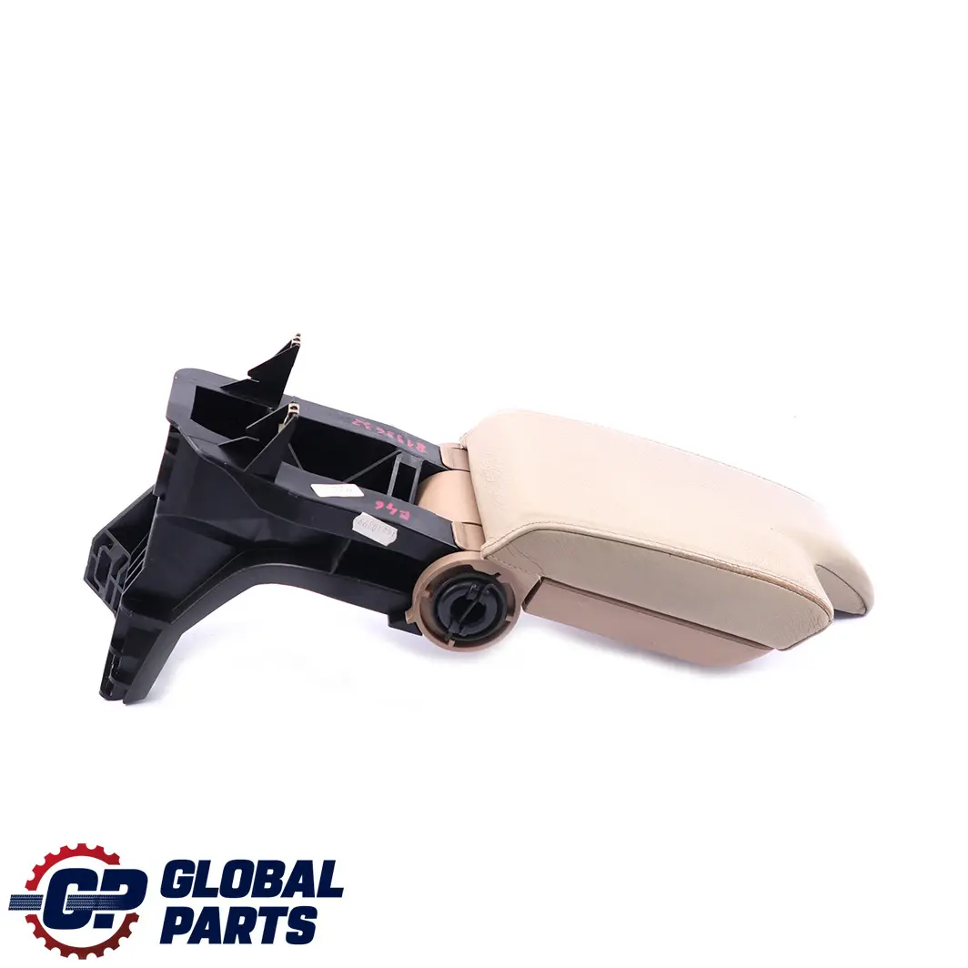 Beige Centre Console Leather Armrest to BMW 3 Series E46 with Part number 8198632 BMW 3 Series E46 Beige Centre Console Leather Armrest - SKU rhd-8198632 - Part number 8198632