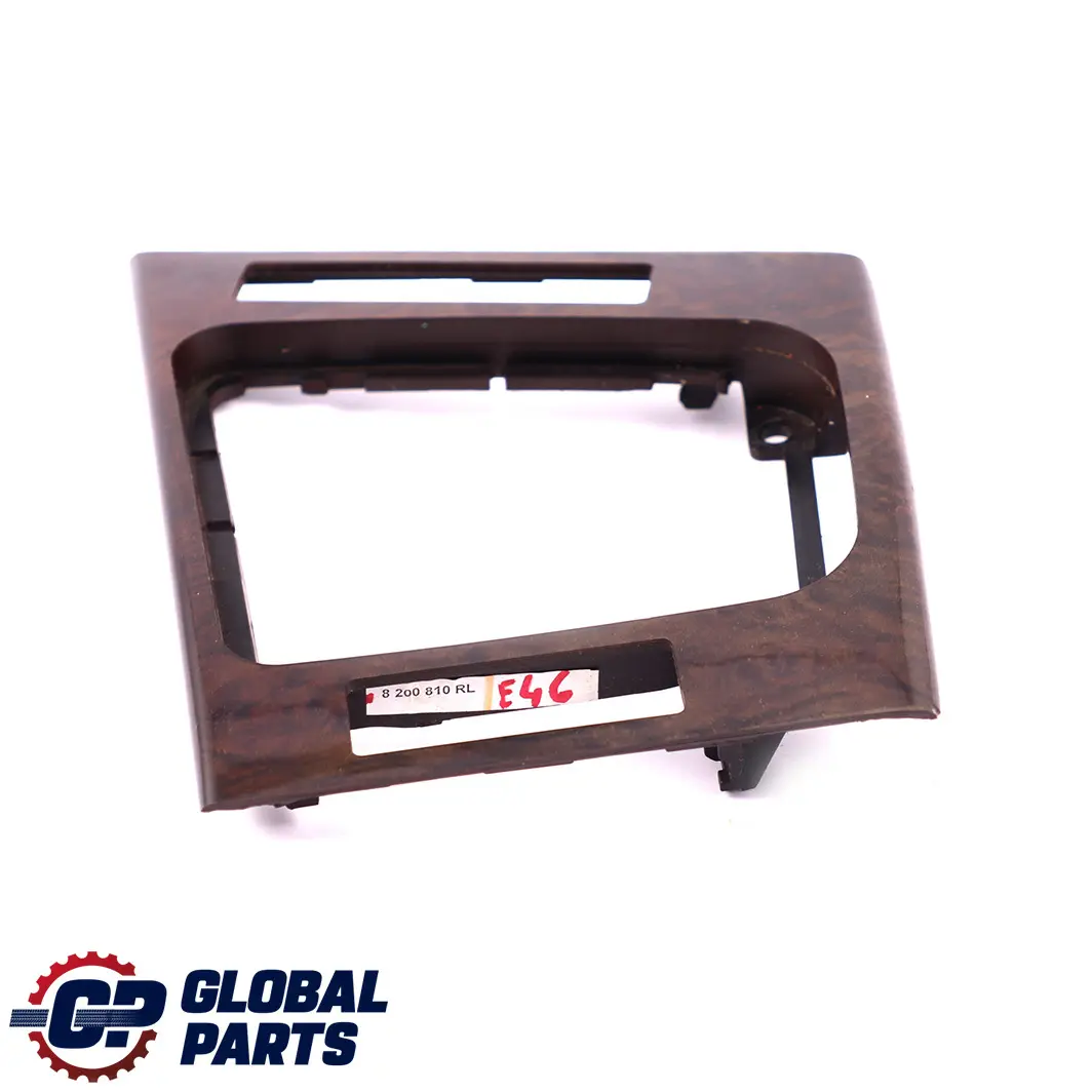 BMW 3 E46 Gear Shift Cover Bottom Trim Panel Depositing Box Wood Myrte - SKU rhd-8200810 - Part number 8200810