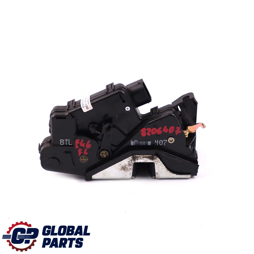 Front Left N/S Door Lock Latch Motor Actuator to BMW 3 Series E46 Saloon with Part number 8206407 BMW 3 Series E46 Saloon Front Left N/S Door Lock Latch Motor Actuator - SKU rhd-8206407 - Part number 8206407