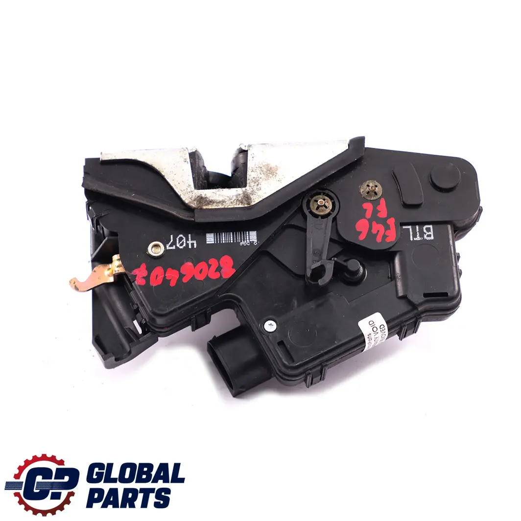 Front Left N/S Door Lock Latch Motor Actuator to BMW 3 Series E46 Saloon with Part number 8206407 BMW 3 Series E46 Saloon Front Left N/S Door Lock Latch Motor Actuator - SKU rhd-8206407 - Part number 8206407