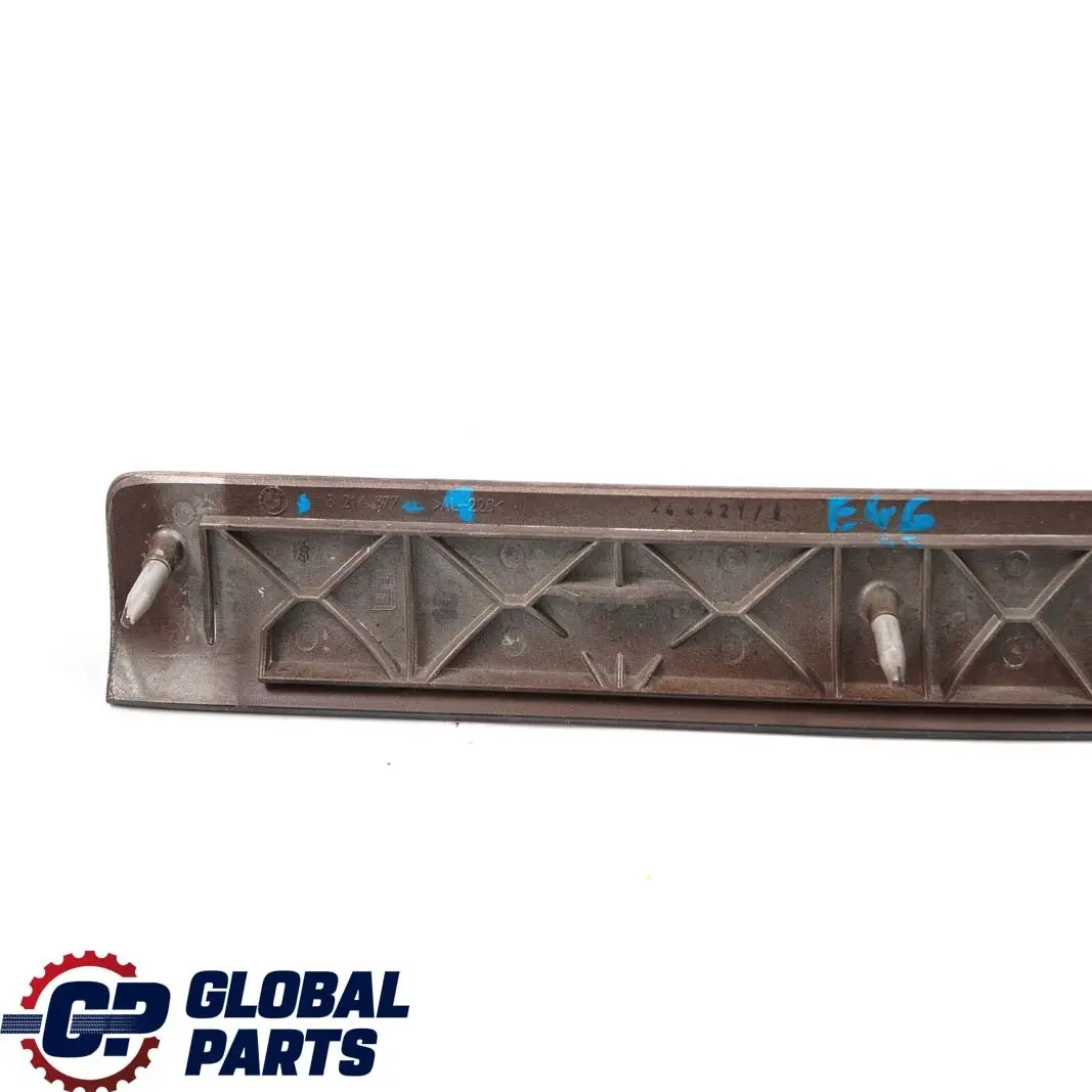 Dashboard Dash Cover Trim Panel Left N/S Wood Myrte to BMW 3 Series E46 1 with Part number 8214677 BMW 3 Series E46 1 Dashboard Dash Cover Trim Panel Left N/S Wood Myrte - SKU rhd-8214677-1 - Part number 8214677