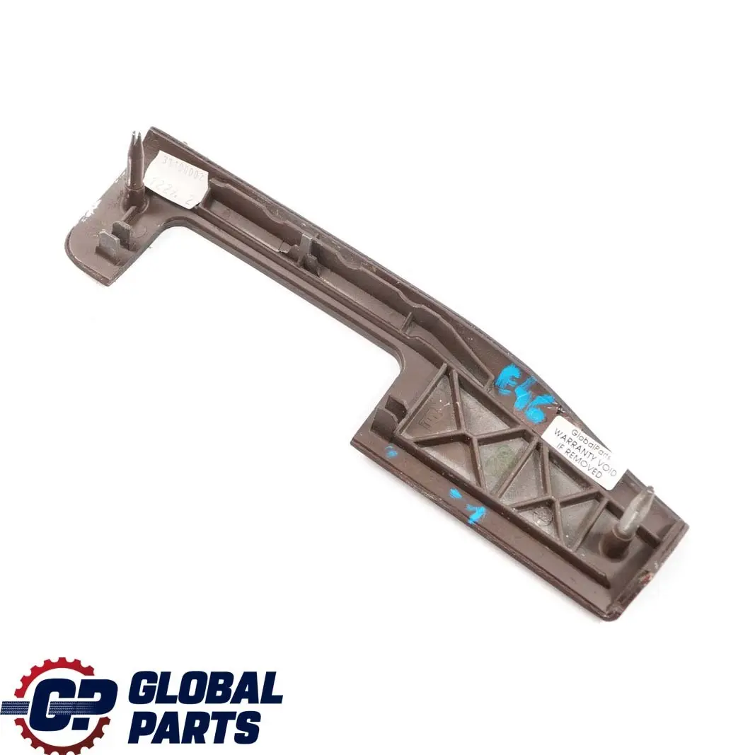 Dashboard Dash Cover Trim Panel Right O/S Wood Myrte to BMW 3 Series E46 1 with Part number 8214678 BMW 3 Series E46 1 Dashboard Dash Cover Trim Panel Right O/S Wood Myrte - SKU rhd-8214678-1 - Part number 8214678