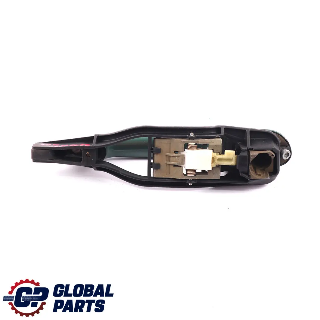 BMW 3 E46 Saloon Outside Door Handle Front Left N/S Meergruen Sea Green 393 - SKU rhd-8216121-MRG - Part number 8216121