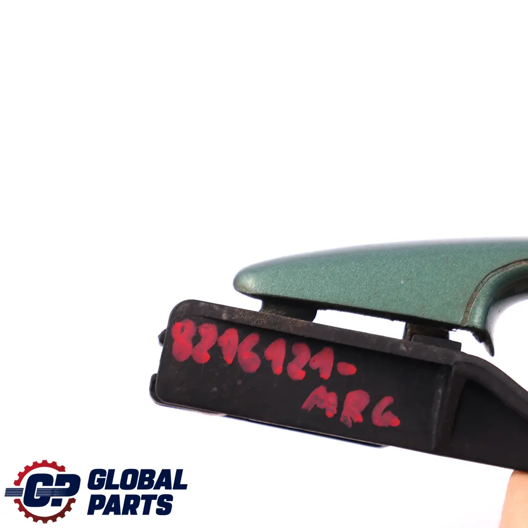 Outside Door Handle Rear Left N/S Meergruen Sea Green 393 to BMW 3 E46 Saloon with Part number 8216121 BMW 3 E46 Saloon Outside Door Handle Rear Left N/S Meergruen Sea Green 393 - SKU rhd-8216121-MRG1 - Part number 8216121