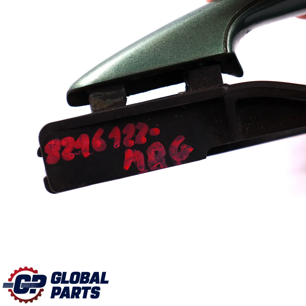 BMW 3 E46 Saloon Outside Door Handle Rear Right O/S Meergruen Sea Green 393 - SKU rhd-8216122-MRG1 - Part number 8216122
