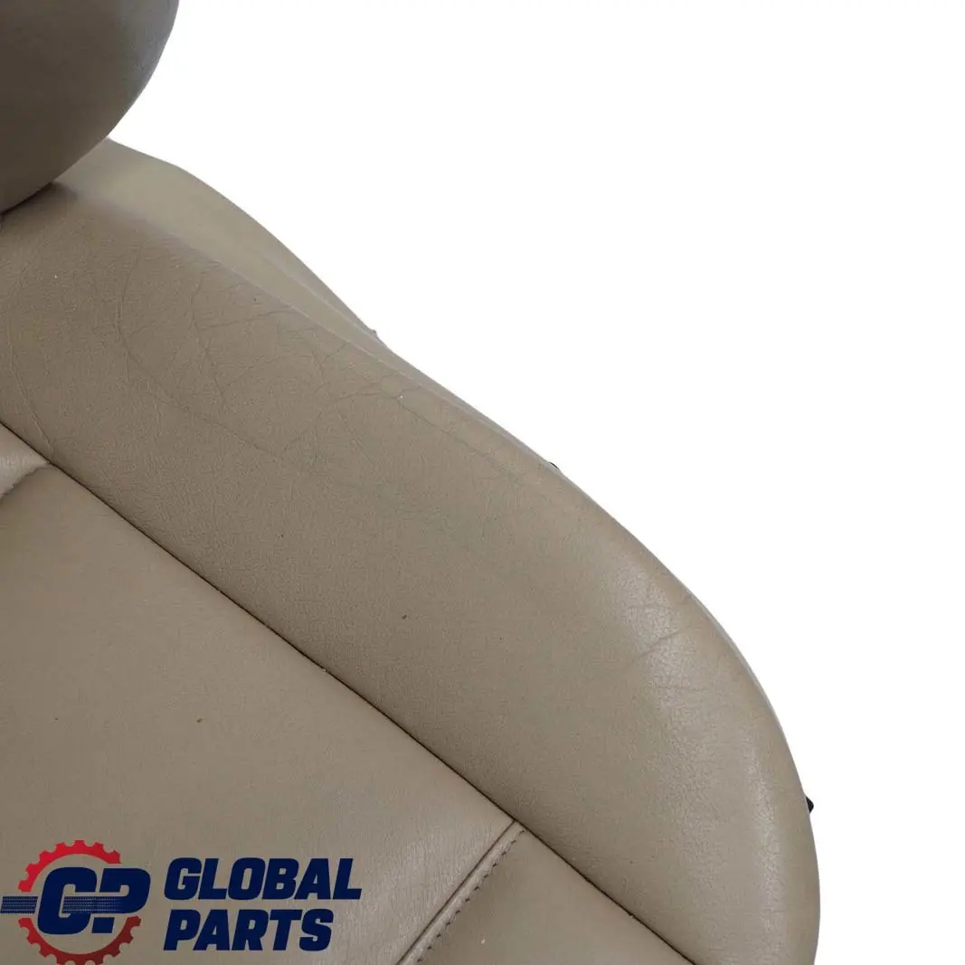 Front Left N/S Beige Leather Seat Passenger Side Memory to BMW E46 Saloon Touring with Part number 8234938 BMW E46 Saloon Touring Front Left N/S Beige Leather Seat Passenger Side Memory - SKU rhd-8234938-1 - Part number 8234938