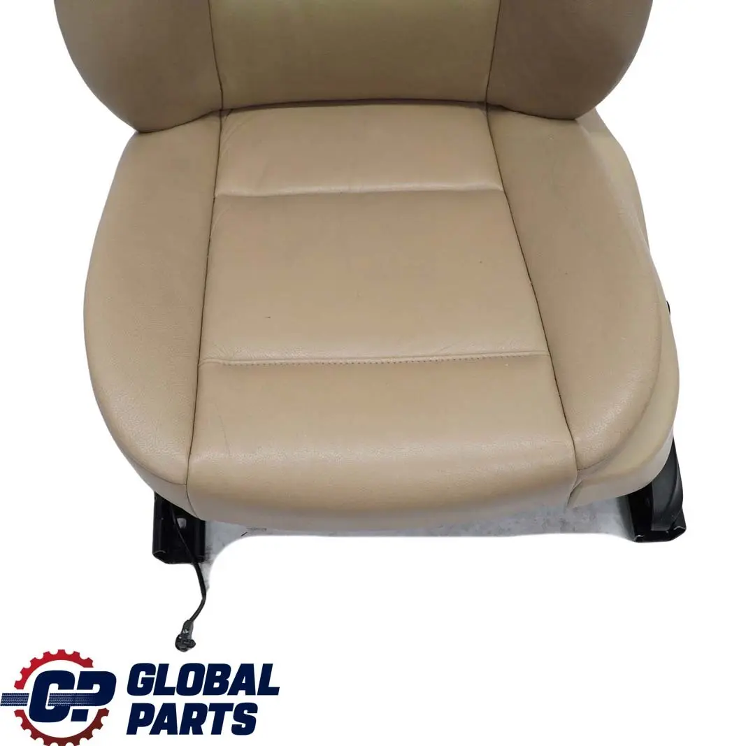 Front Left N/S Beige Leather Seat Passenger Side Memory to BMW E46 Saloon Touring with Part number 8234938 BMW E46 Saloon Touring Front Left N/S Beige Leather Seat Passenger Side Memory - SKU rhd-8234938-1 - Part number 8234938