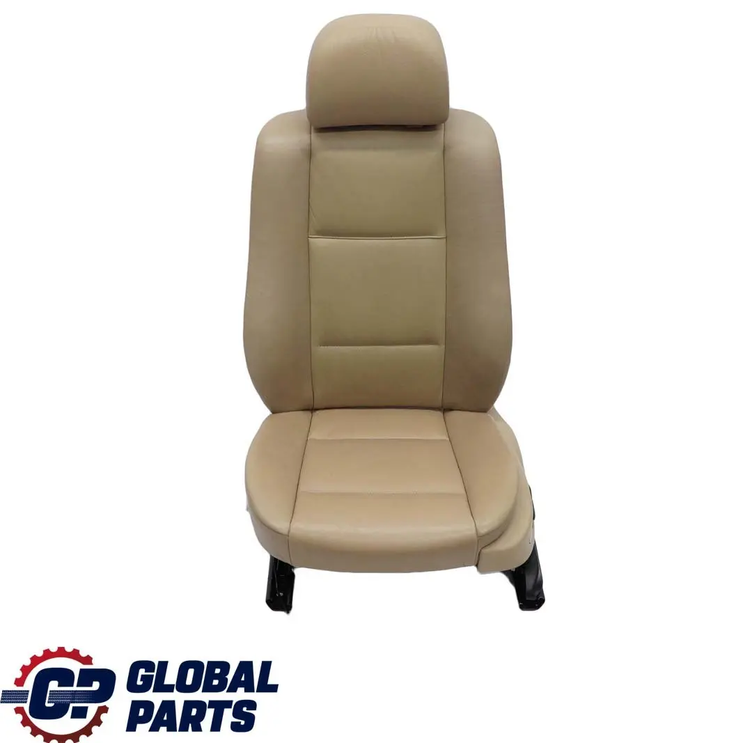Front Left N/S Beige Leather Seat Passenger Side Memory to BMW E46 Saloon Touring with Part number 8234938 BMW E46 Saloon Touring Front Left N/S Beige Leather Seat Passenger Side Memory - SKU rhd-8234938-1 - Part number 8234938