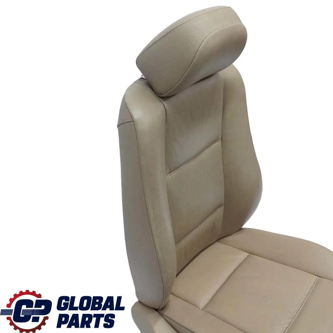 Front Right O/S Beige Leather Seat Driver Side Memory to BMW E46 Saloon Touring with Part number 8234938 BMW E46 Saloon Touring Front Right O/S Beige Leather Seat Driver Side Memory - SKU rhd-8234938 - Part number 8234938