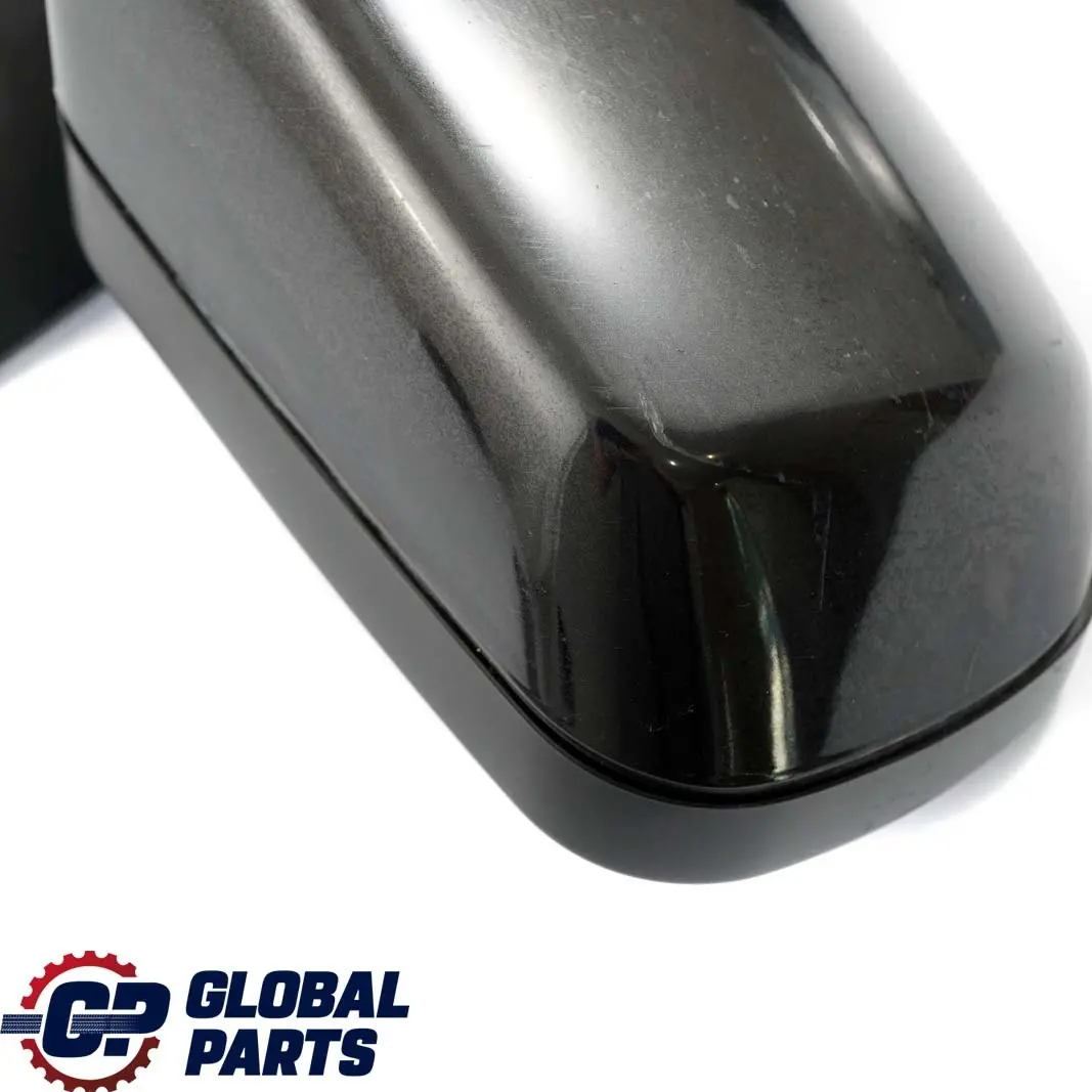 Heated Outside Right O/S Wing Mirror Black Sapphire 475 to BMW 3 Series E46 with Part number 8245126 BMW 3 Series E46 Heated Outside Right O/S Wing Mirror Black Sapphire 475 - SKU rhd-8245126-BS - Part number 8245126
