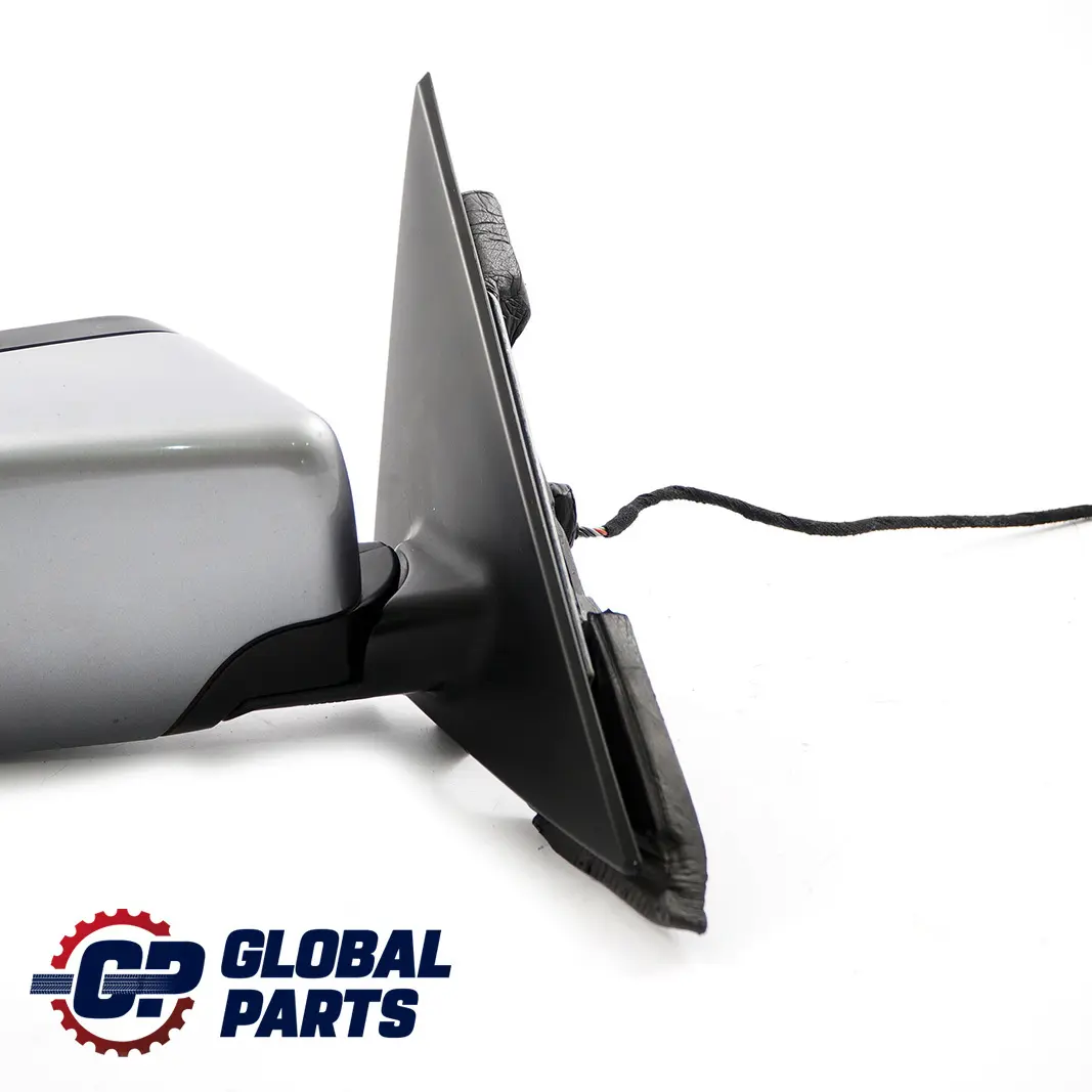 BMW 3 Series E46 Heated Outside Right O/S Wing Mirror Silbergrau Metallic - A08 - SKU rhd-8245126-SBG - Part number 8245126