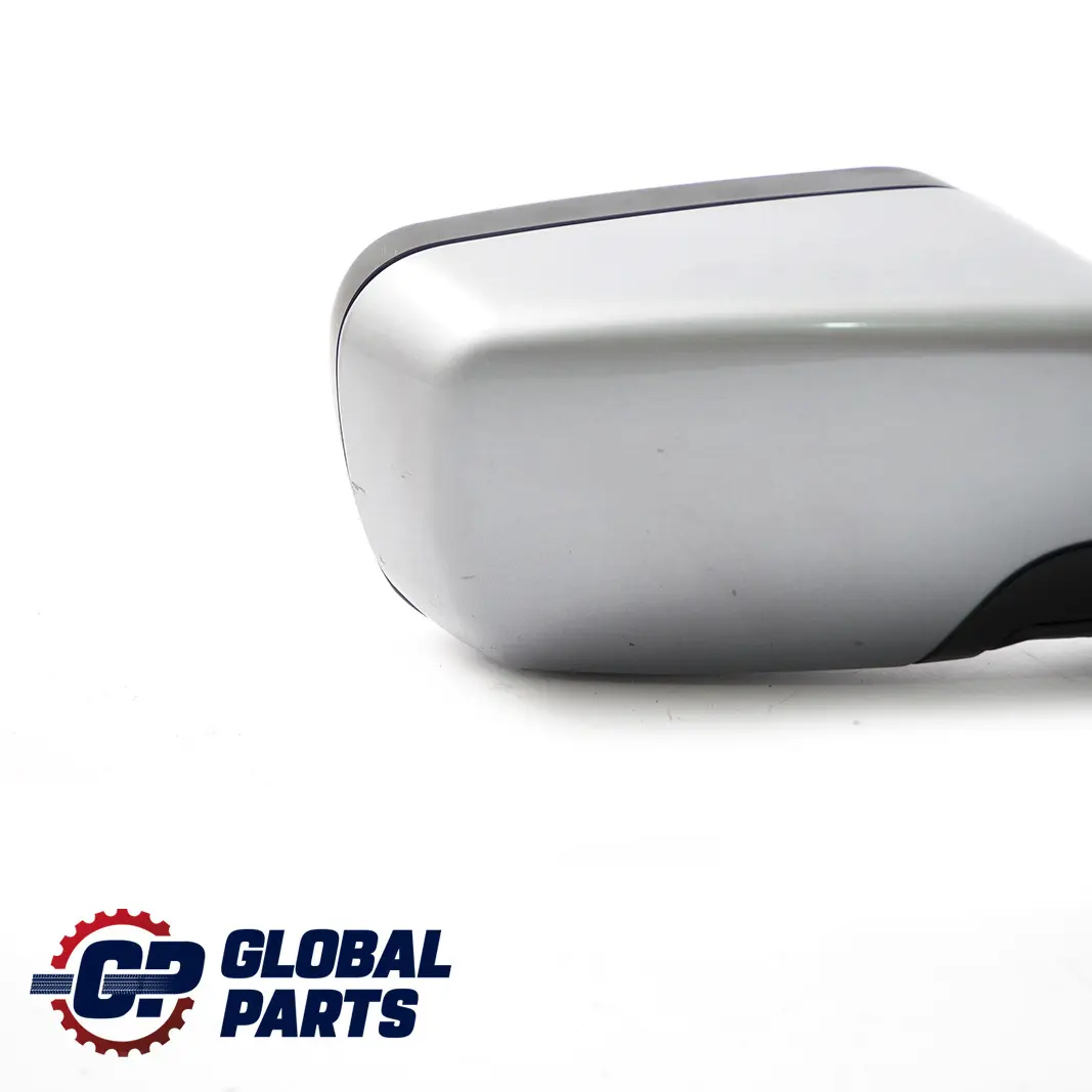 BMW 3 Series E46 Heated Outside Right O/S Wing Mirror Silbergrau Metallic - A08 - SKU rhd-8245126-SBG - Part number 8245126