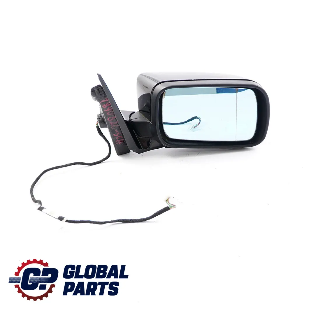 BMW 3 Series E46 Heated Outside Right O/S Wing Mirror Black Schwarz 2 - 668 - SKU rhd-8245126-SCH - Part number 8245126