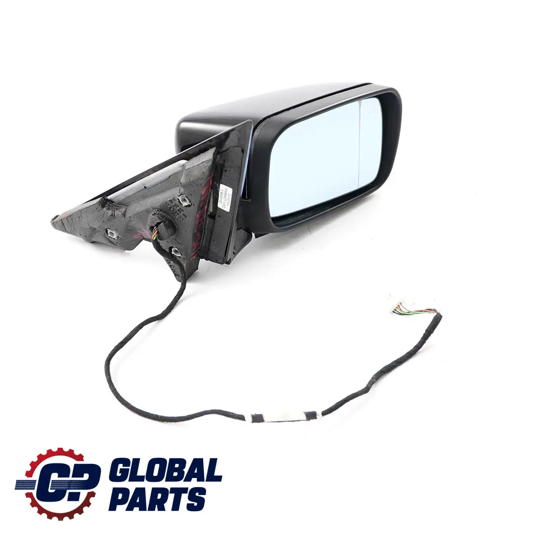 BMW 3 Series E46 Heated Outside Right O/S Wing Mirror Black Schwarz 2 - 668 - SKU rhd-8245126-SCH - Part number 8245126