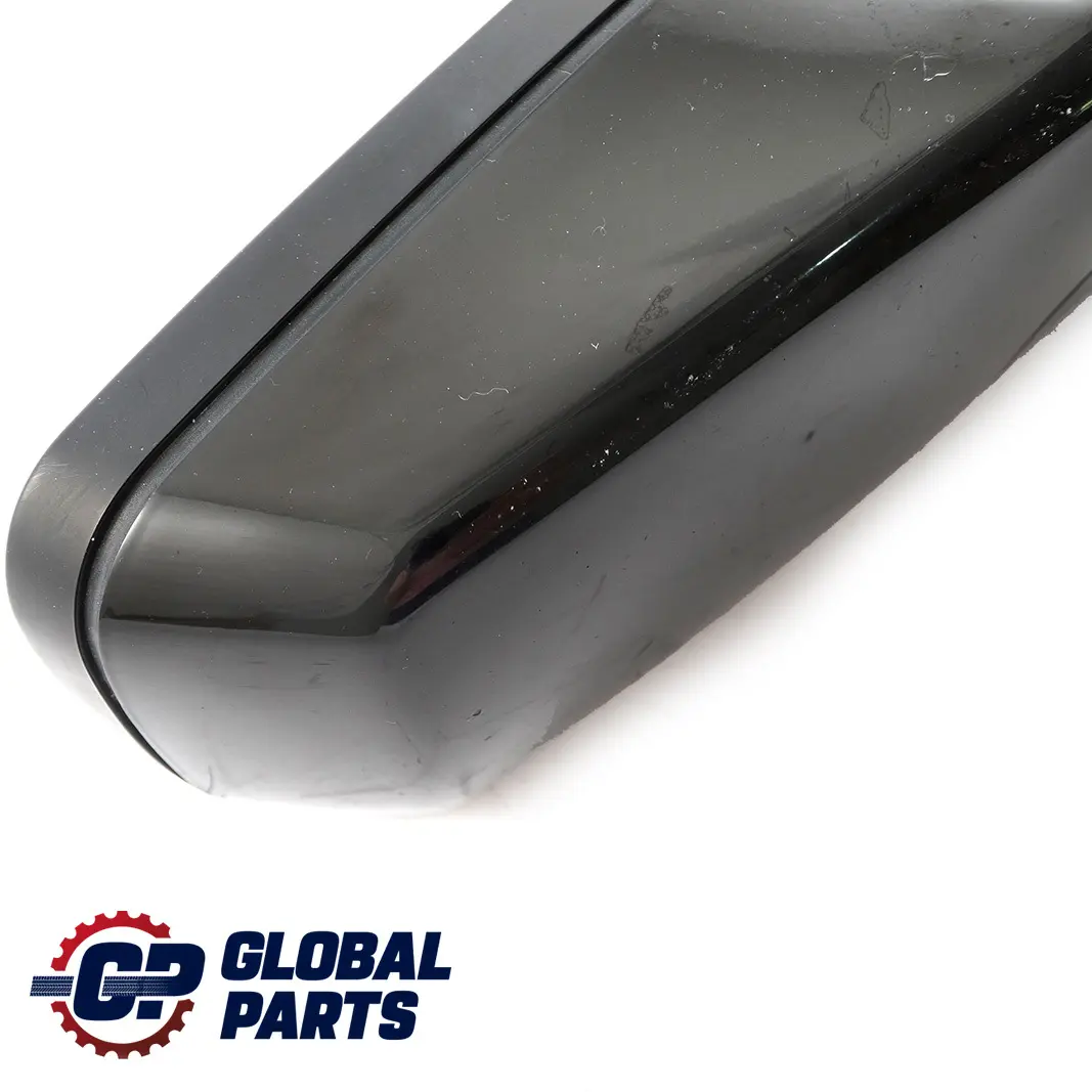 BMW 3 Series E46 Heated Outside Right O/S Wing Mirror Black Schwarz 2 - 668 - SKU rhd-8245126-SCH - Part number 8245126
