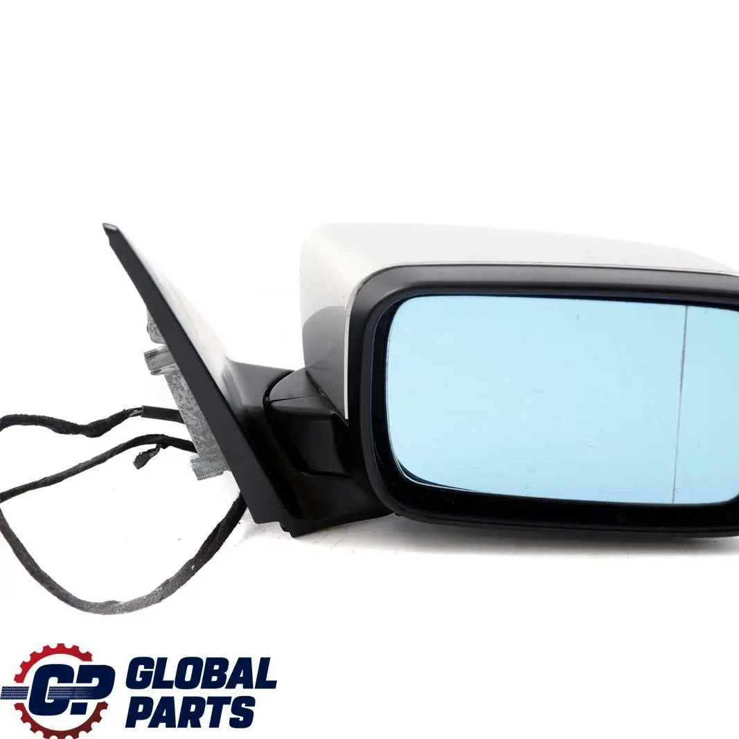 BMW 3 Series E46 Heated Outside Right O/S Wing Mirror Titansilber Silver 354 - SKU rhd-8245126-TS - Part number 8245126