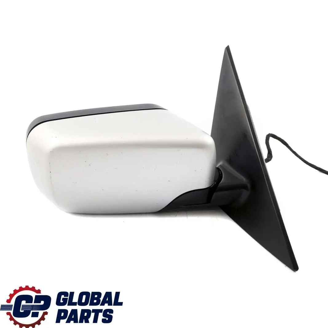 BMW 3 Series E46 Heated Outside Right O/S Wing Mirror Titansilber Silver 354 - SKU rhd-8245126-TS - Part number 8245126