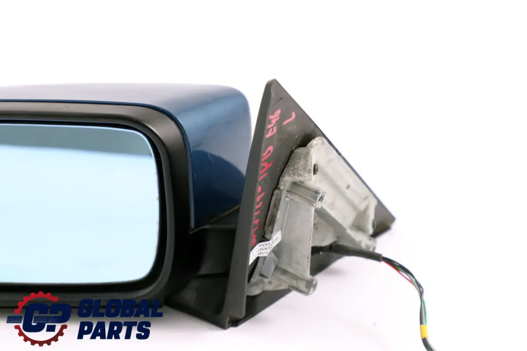 Heated Left N/S Wing Mirror to BMW 3 Series E46 with Part number 8245127 BMW 3 Series E46 Heated Left N/S Wing Mirror - SKU rhd-8245127-OB - Part number 8245127
