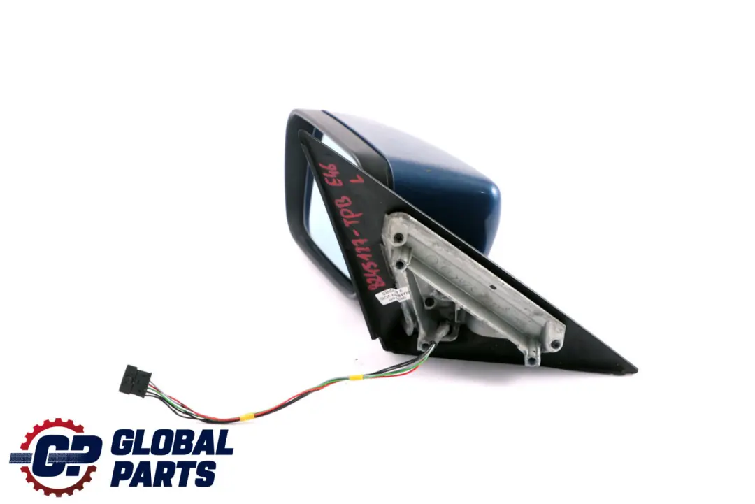 BMW 3 Series E46 Heated Left N/S Wing Mirror - SKU rhd-8245127-OB - Part number 8245127