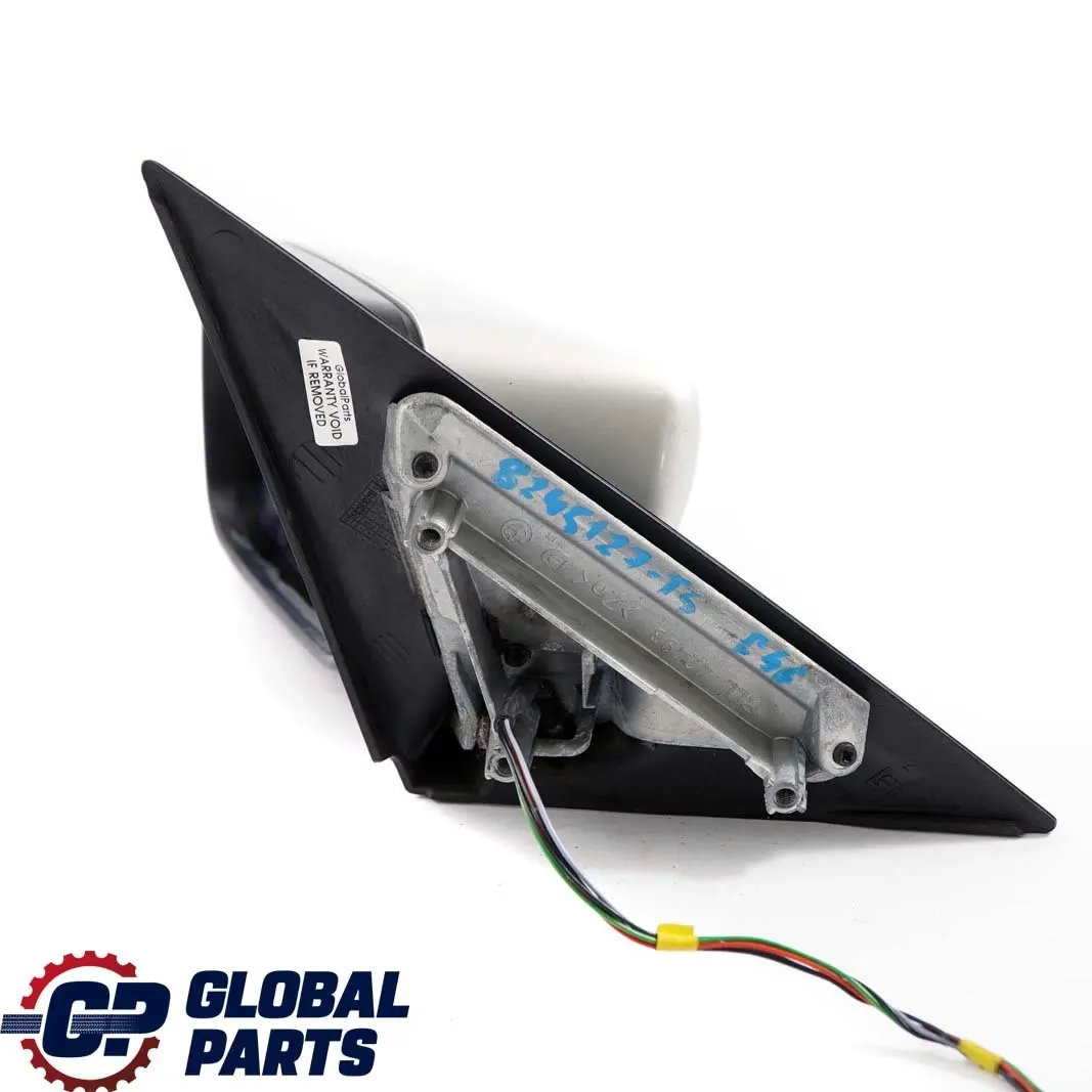 BMW 3 Series E46 Heated Left N/S Wing Mirror Titansilber Titanium Silver 354 - SKU rhd-8245127-TS - Part number 8245127