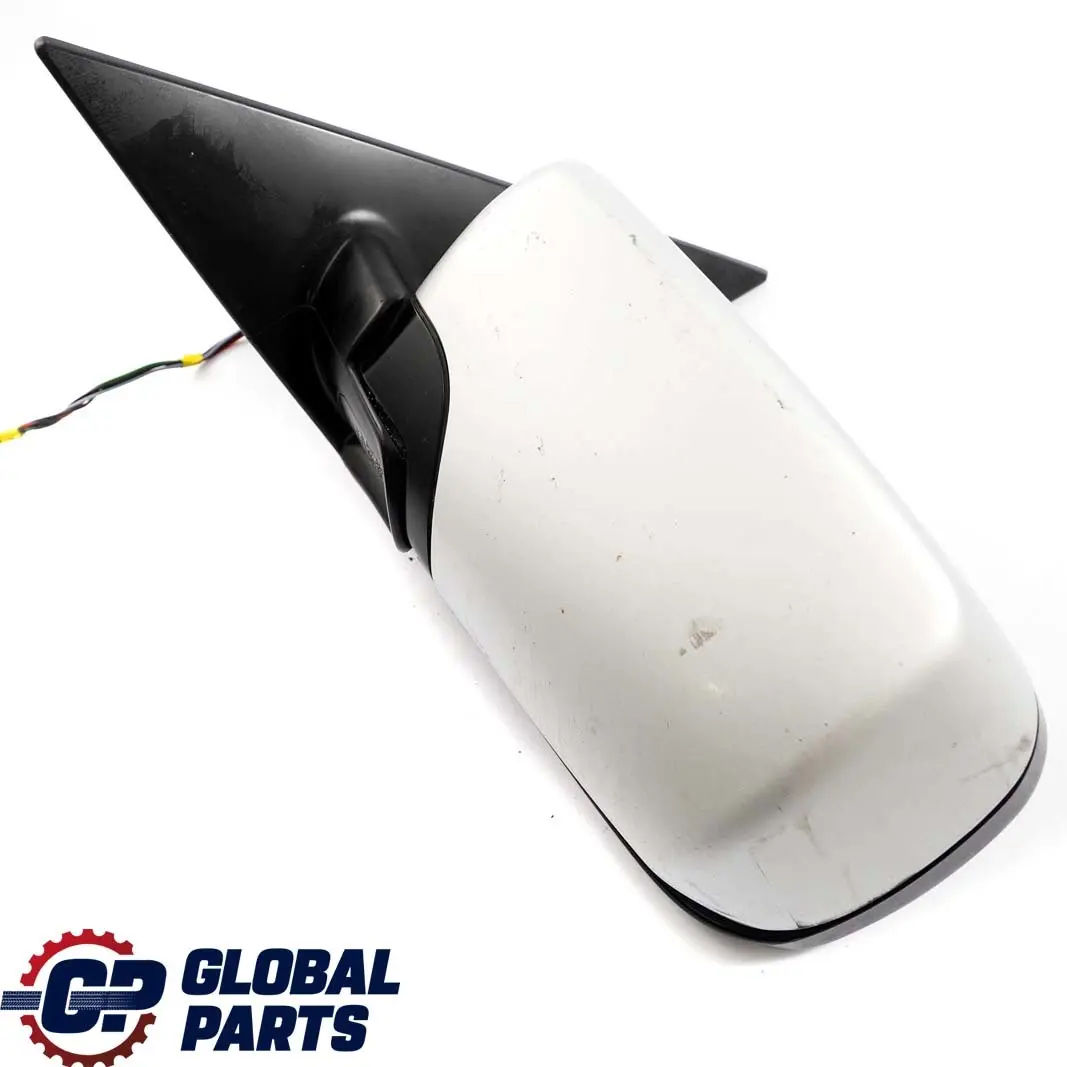BMW 3 Series E46 Heated Left N/S Wing Mirror Titansilber Titanium Silver 354 - SKU rhd-8245127-TS - Part number 8245127