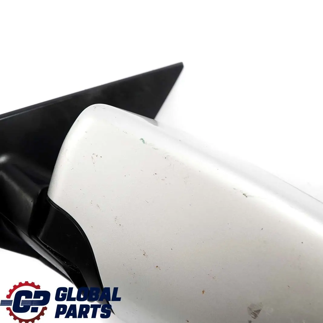 BMW 3 Series E46 Heated Left N/S Wing Mirror Titansilber Titanium Silver 354 - SKU rhd-8245127-TS - Part number 8245127