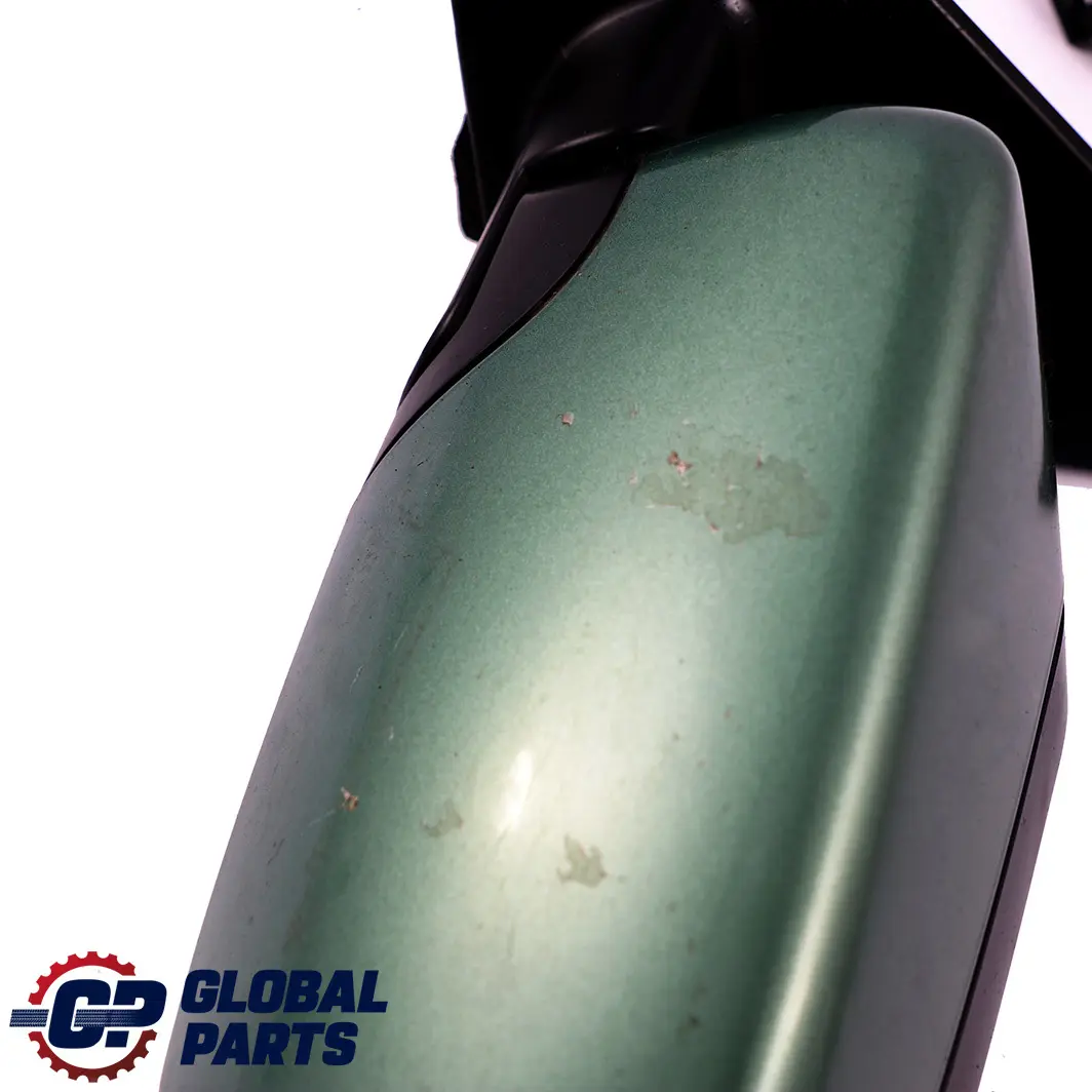 BMW 3 E46 Heated Power Fold Left N/S Wing Mirror Meergruen Sea Green 393 - SKU rhd-8245131-MRG - Part number 8245131