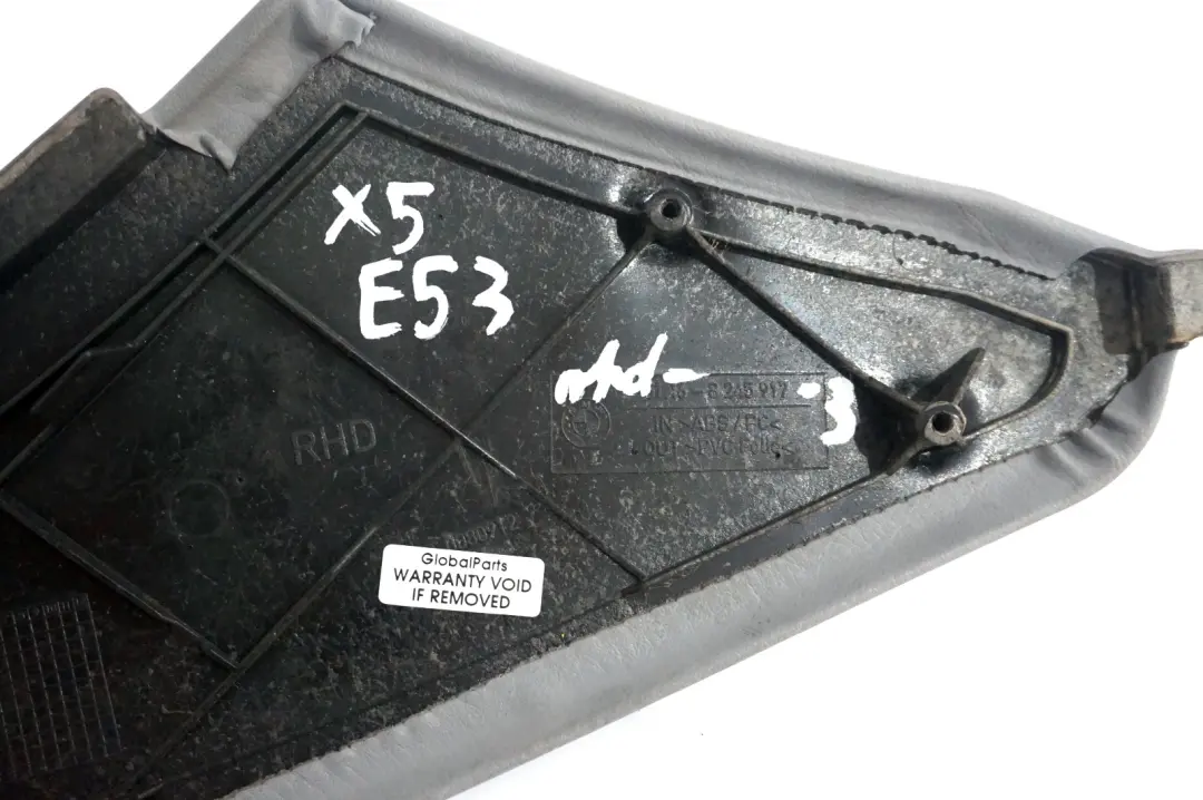Centre Console Side Trim Console Finisher Left Grey to BMW X5 Series E53 with Part number 8245917 BMW X5 Series E53 Centre Console Side Trim Console Finisher Left Grey - SKU rhd-8245917-3 - Part number 8245917