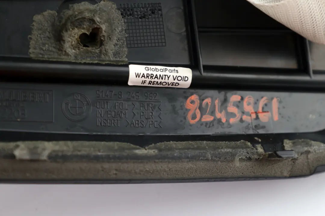 Dashboard Cover Trim Black to BMW X5 Series E53 with Part number 8245961 BMW X5 Series E53 Dashboard Cover Trim Black - SKU rhd-8245961 - Part number 8245961