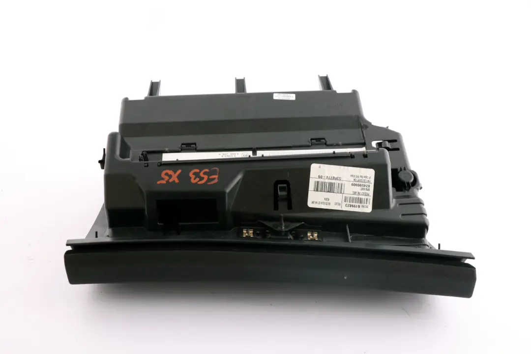 BMW X5 Series E53 Glove Box Storage Case Vinyl Black 8245968 - SKU rhd-8245968 - Part number 7001265